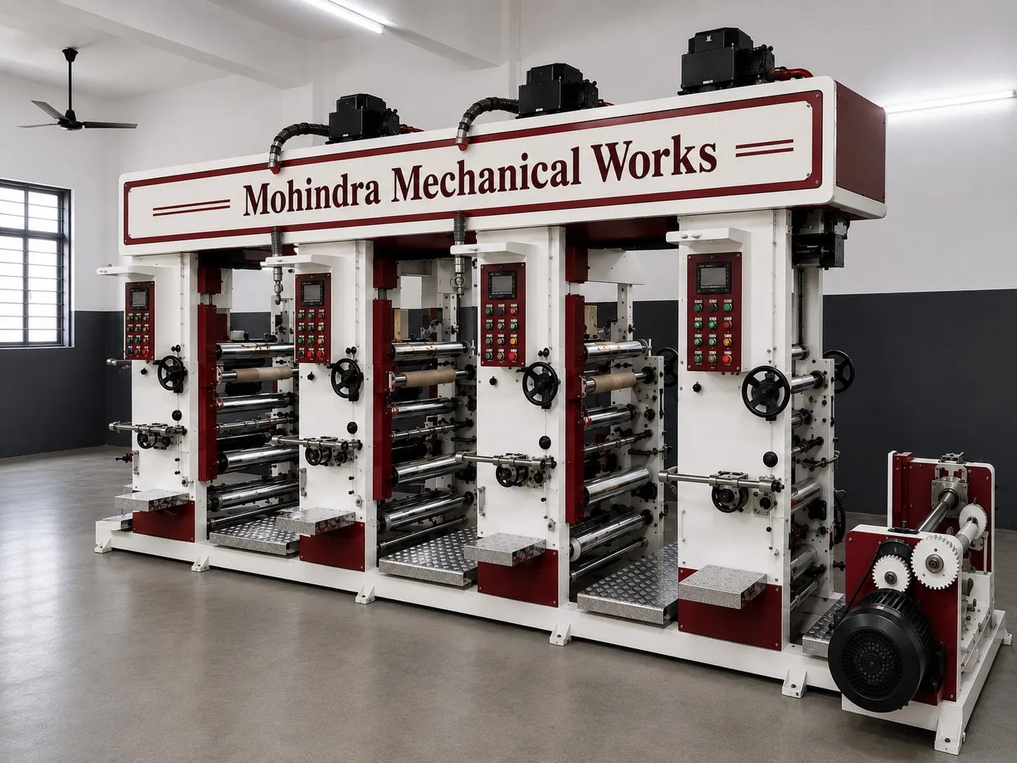 Pharmaceutical blister foil printing machine by Pharmaceutical Foil Printing Machines