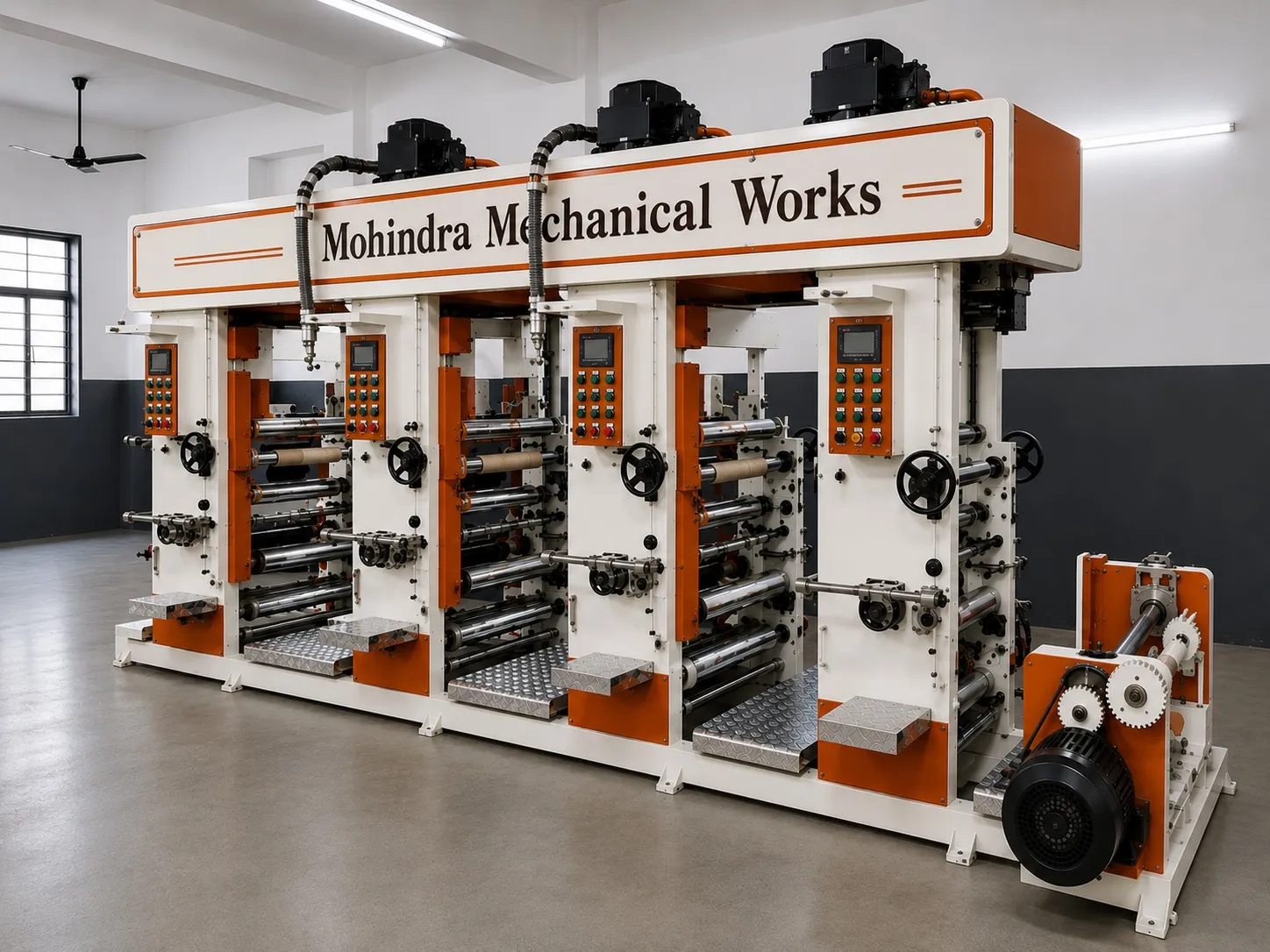 Alu Alu packaging foil printing machine manufacturer in India