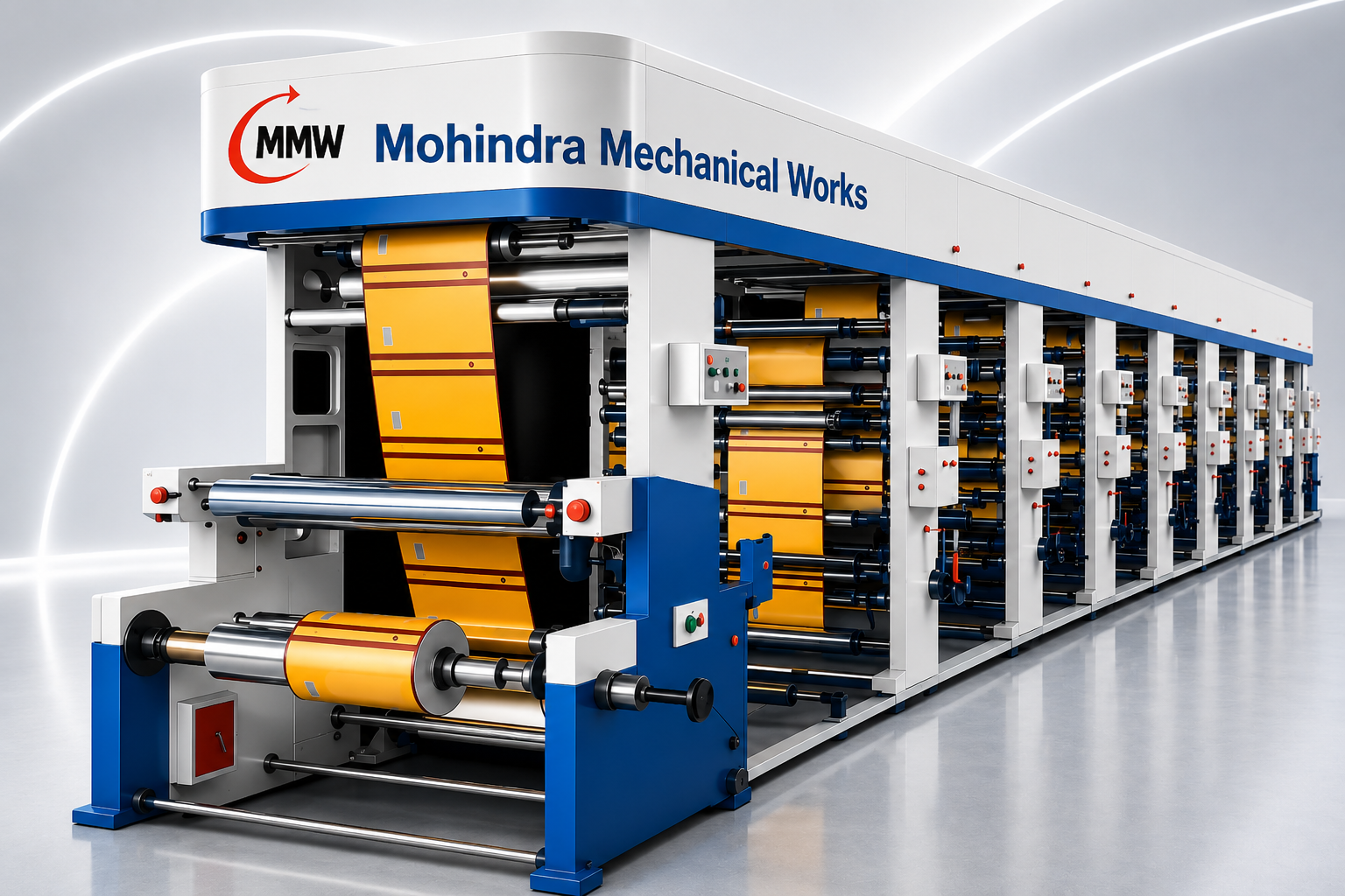 Alu Alu packaging foil printing machine manufacturer in India