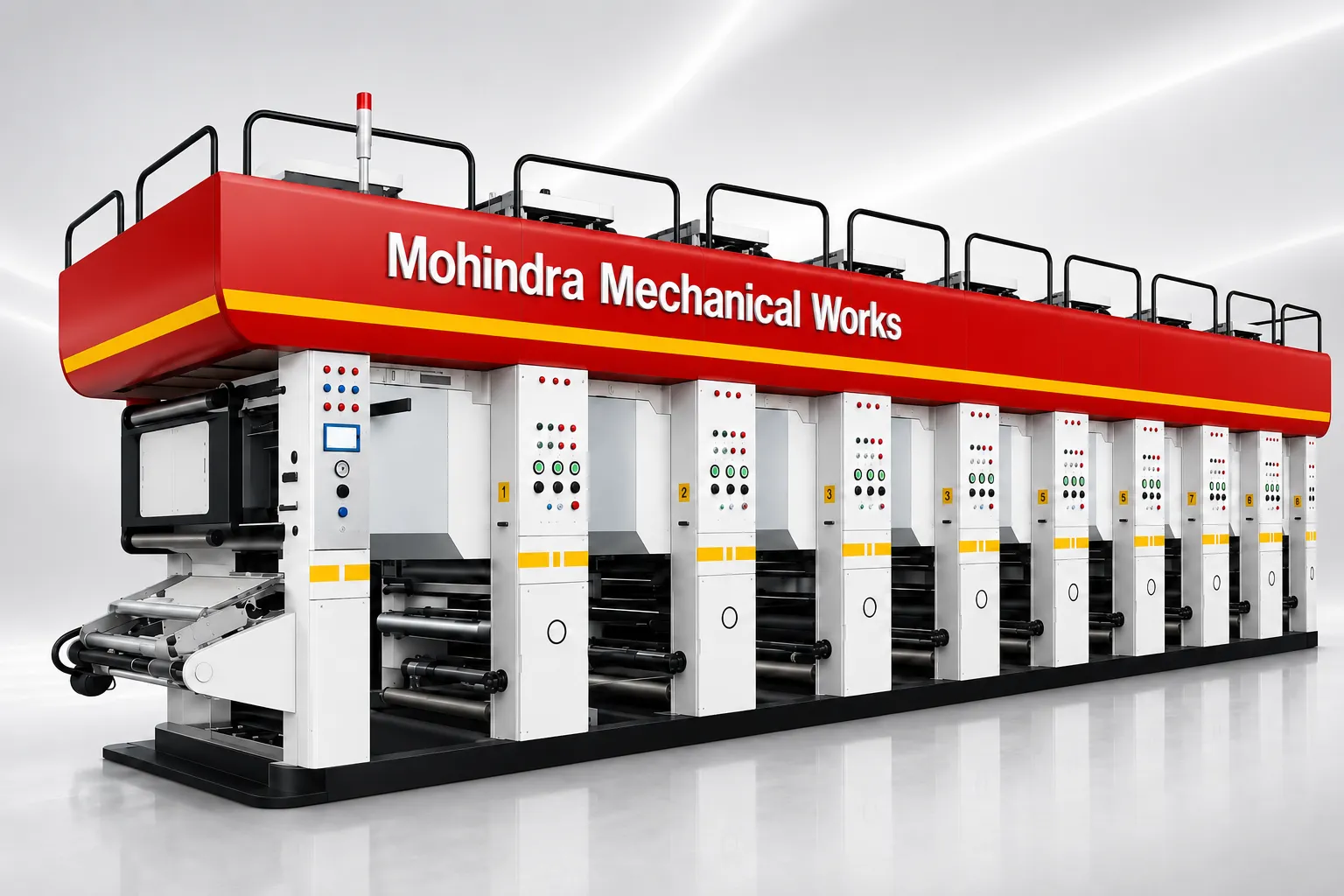 Pharmaceutical aluminium foil printing machine for medicine packaging converters