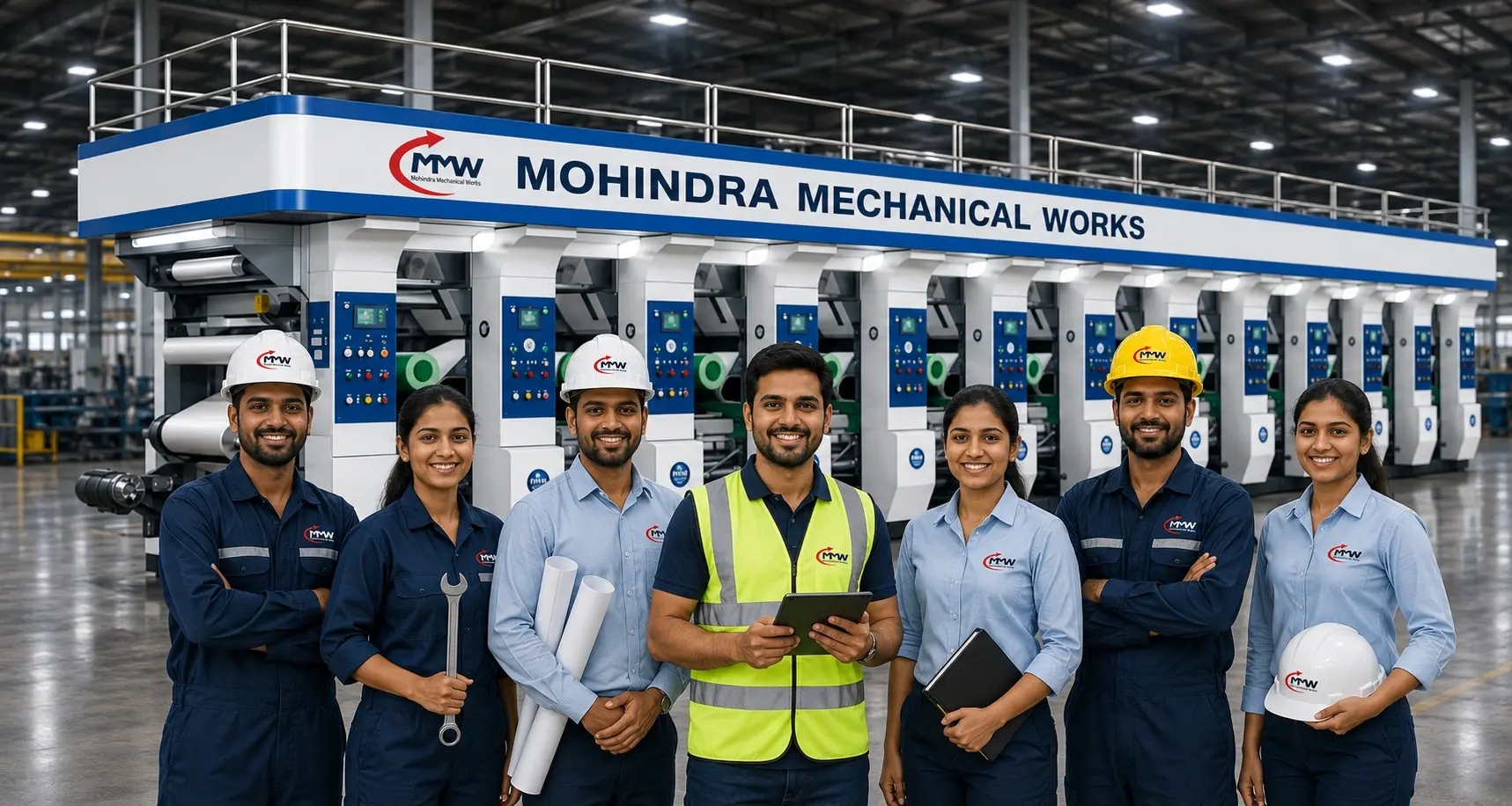 Mohindra Mechanical Works engineering and support team